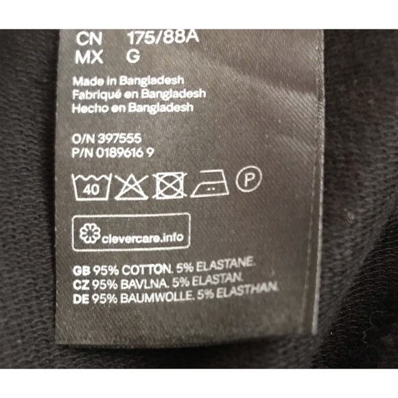 Divided H&M Women’s Black Leggings Size Large - Picture 4 of 6